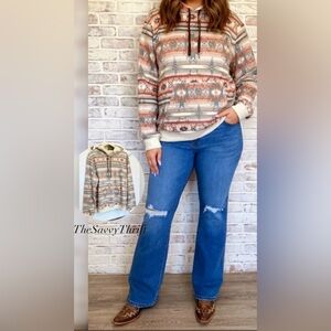SHYANNE Southwestern Hoodie XXL